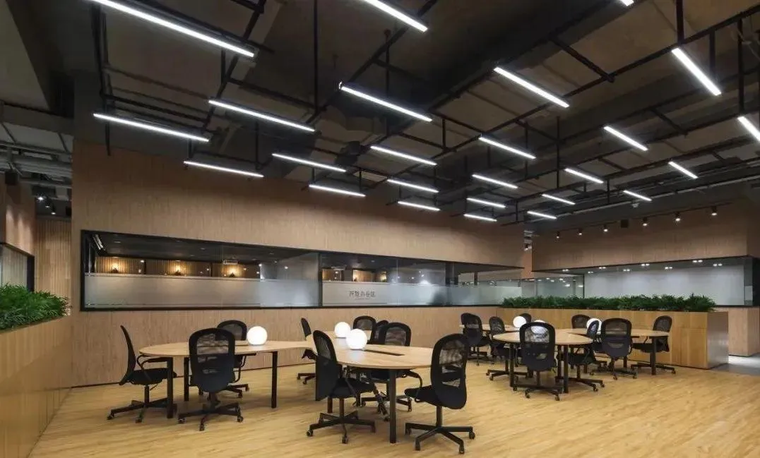 A Chinese coworking space interior