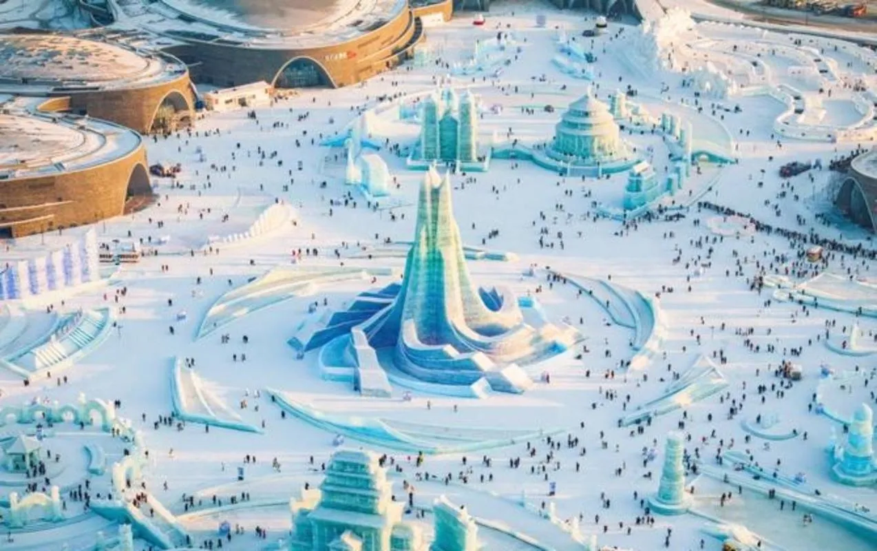 Harbin Ice and Snow World sculptures