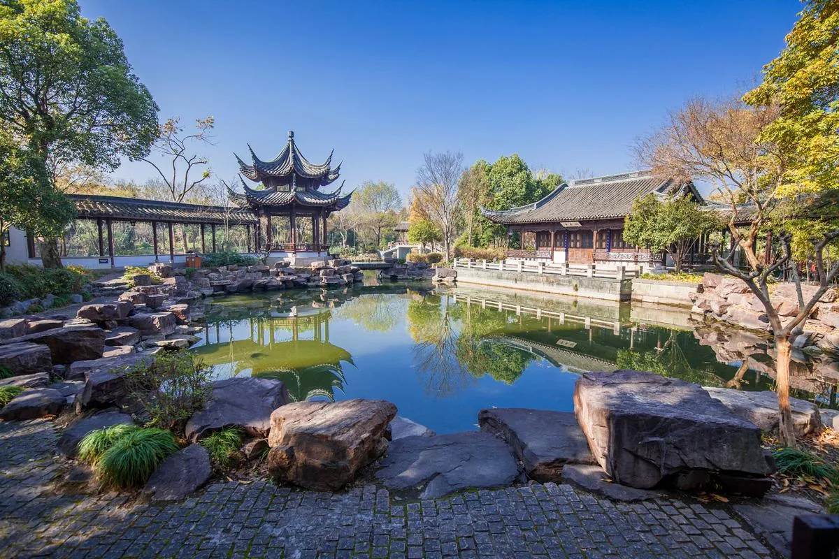 The classic Suzhou garden composition