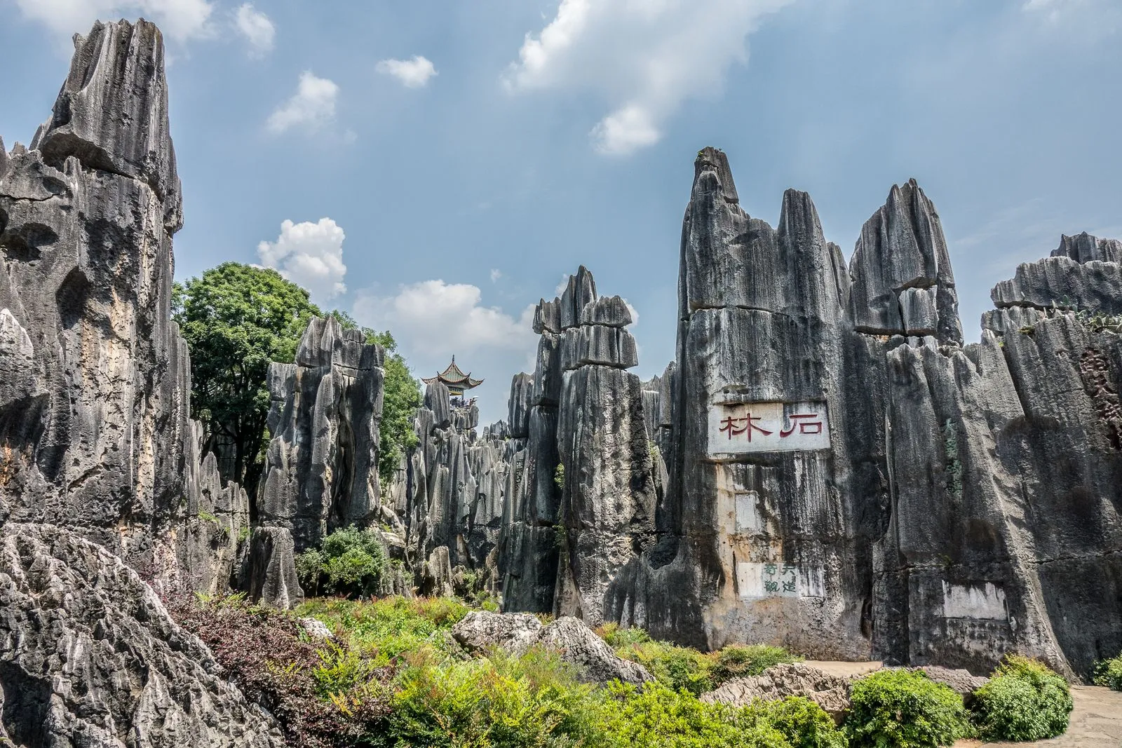 Stone Forest karst landscape near Kunming