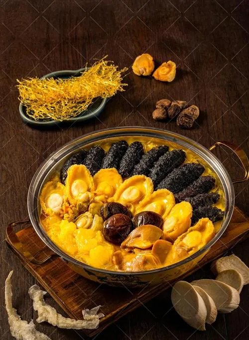 Buddha Jumps Over the Wall — a Shaoxing wine jug filled with layers of premium ingredients, slow-simmered to golden richness