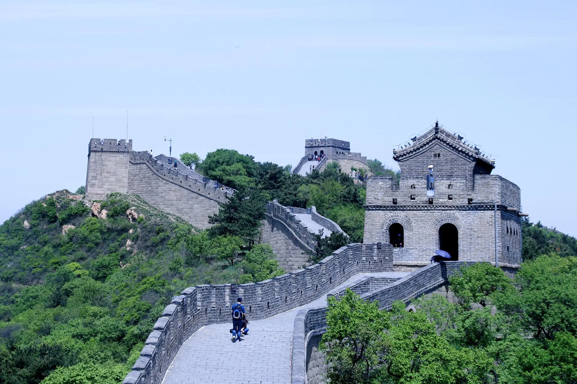The real Badaling Great Wall